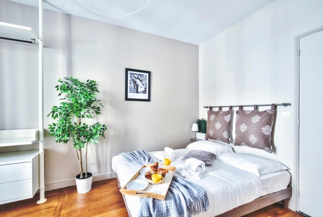 Ferienwohnung Charming Family Flat Near Montparnasse Paris Exterior foto