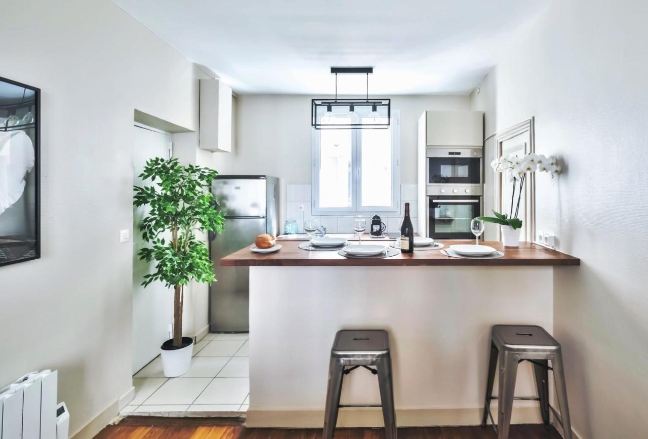 Ferienwohnung Charming Family Flat Near Montparnasse Paris Exterior foto